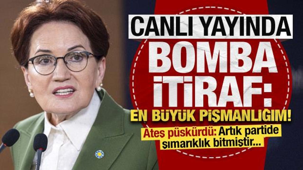 Meral Akşener'den bomba CHP itirafı: Hayatımın en b&uuml;y&uuml;k pişmanlığı