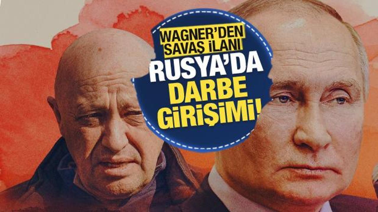 Son dakika: Wagner'den Rusya'ya savaş ilanı!