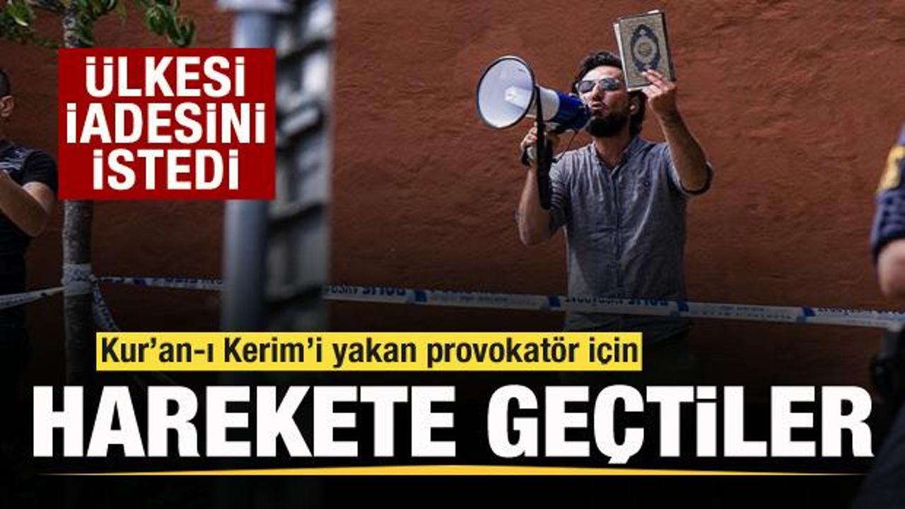 Kur'an-ı Kerim'i yakmıştı! &Uuml;lkesi iadesini istedi