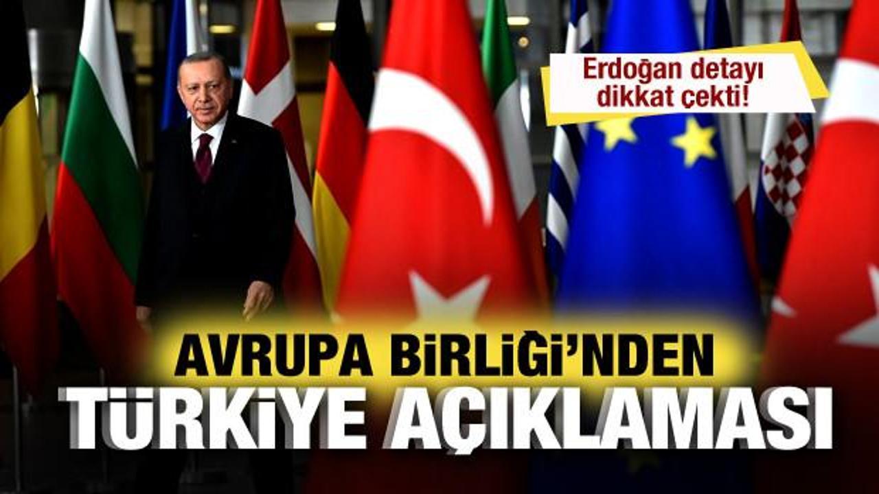 AB'den flaş T&uuml;rkiye a&ccedil;ıklaması: Birbirimize ihtiyacımız var