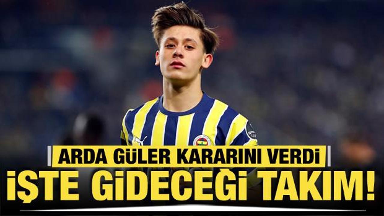 Arda G&uuml;ler Real Madrid'i se&ccedil;ti! 