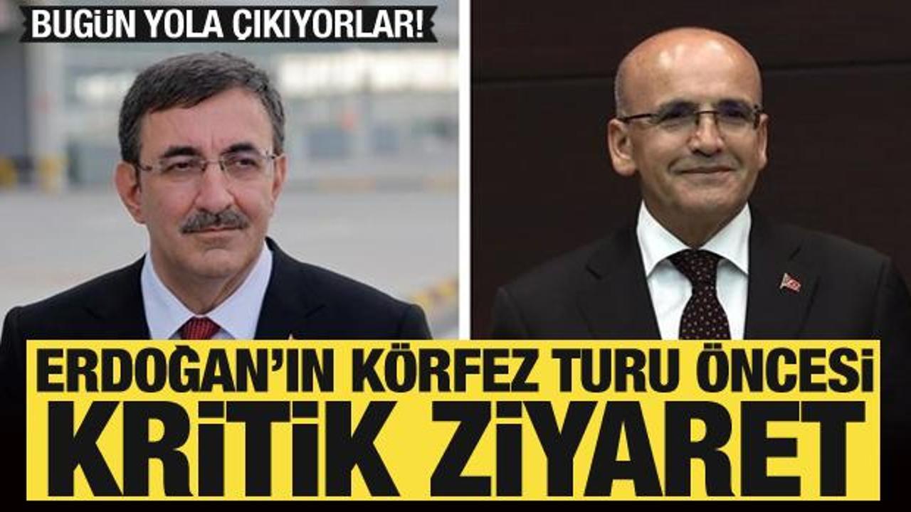 Cumhurbaşkanı Yardımcısı Yılmaz ve Bakan Şimşek Katar'a gidiyor