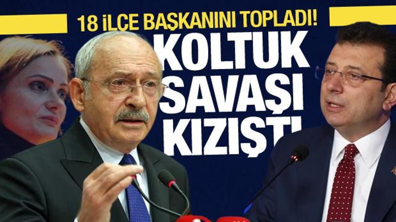 İmamoğlu’ndan gizli görüşme: 18 ilçe başkanını topladı!