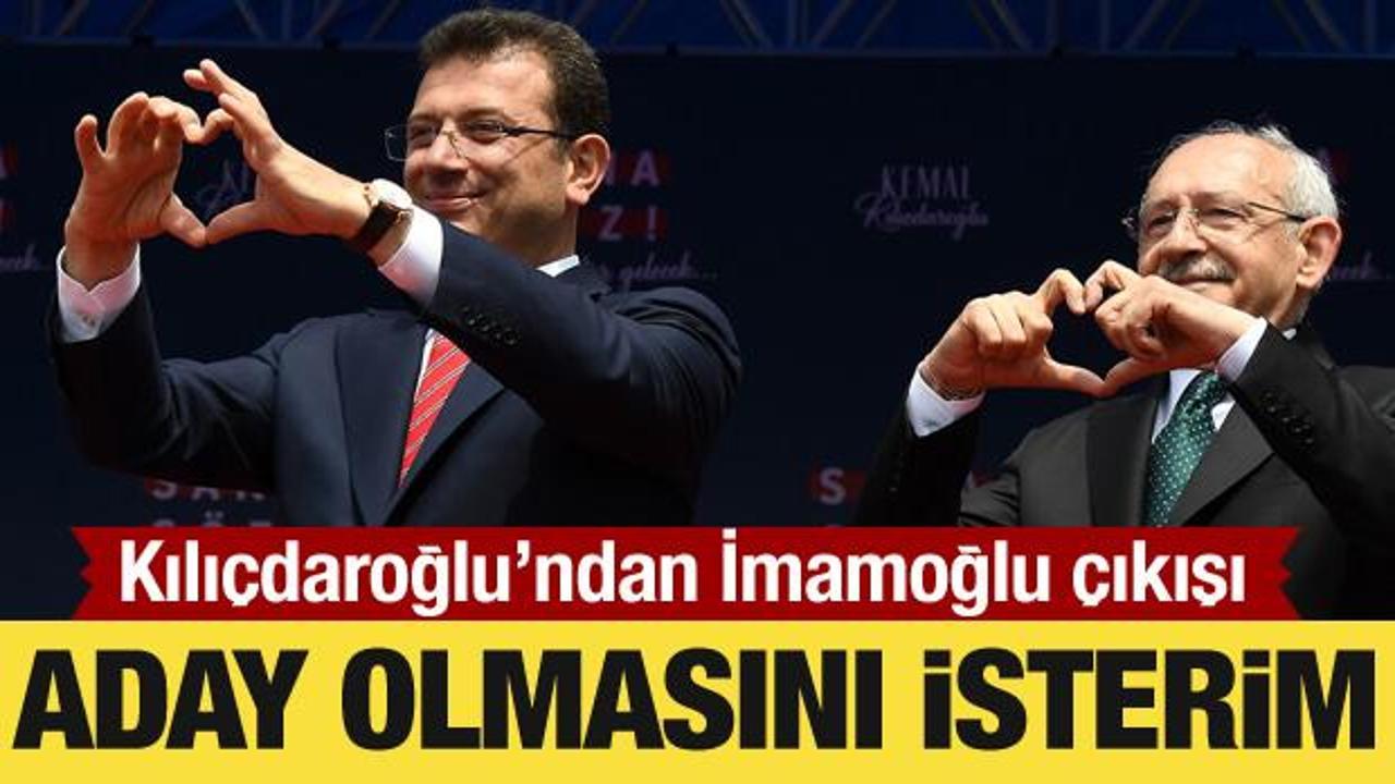 Kılı&ccedil;daroğlu'ndan İmamoğlu'na yeni ayar: İBB Başkanlığına aday olmalı