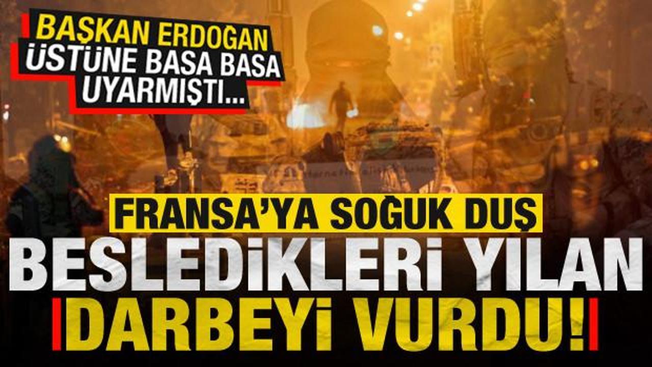 Son dakika: Fransa'ya bir darbe de YPG'den geldi! Başkan Erdoğan uyarmıştı...