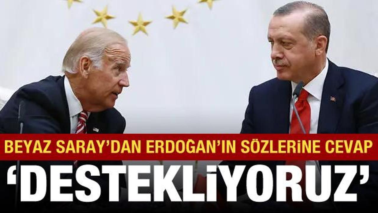 Beyaz Saray: Türkiye'nin AB üyeliğini destekliyoruz