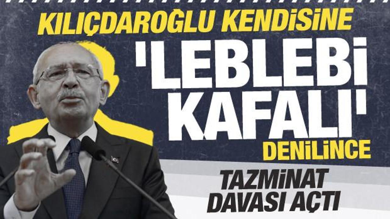Kılıçdaroğlu kendisine 'leblebi kafa' denilince tazminat davası açtı