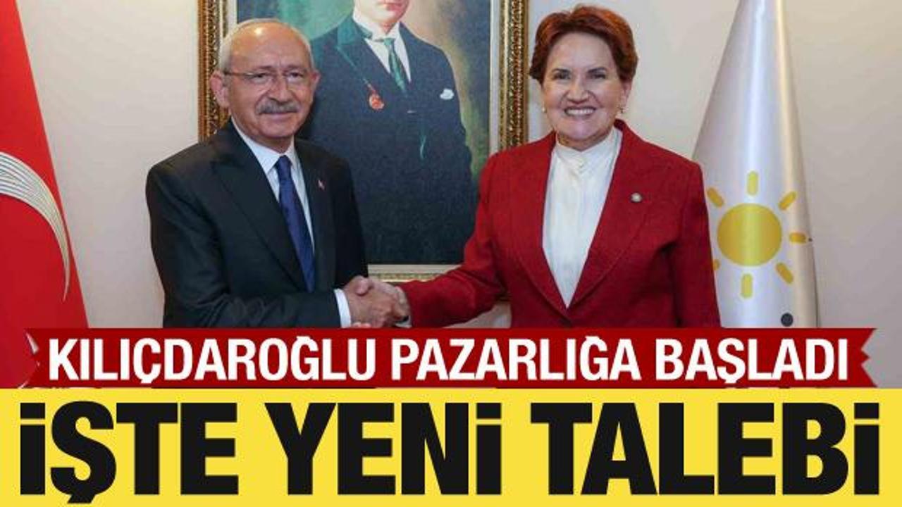 Kılı&ccedil;daroğlu 'tebrik ziyareti' adı altında yeni pazarlıklara başladı