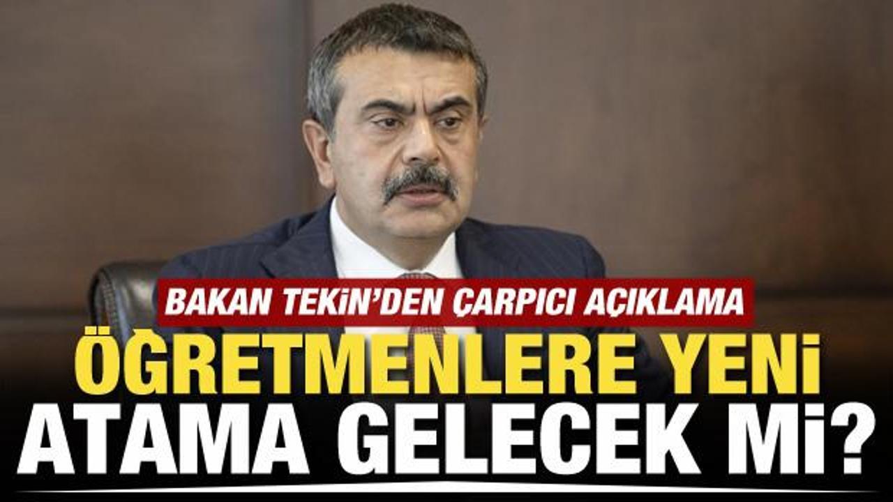 Milli Eğitim Bakanı Yusuf Tekin'den canlı yayında a&ccedil;ıklamalar