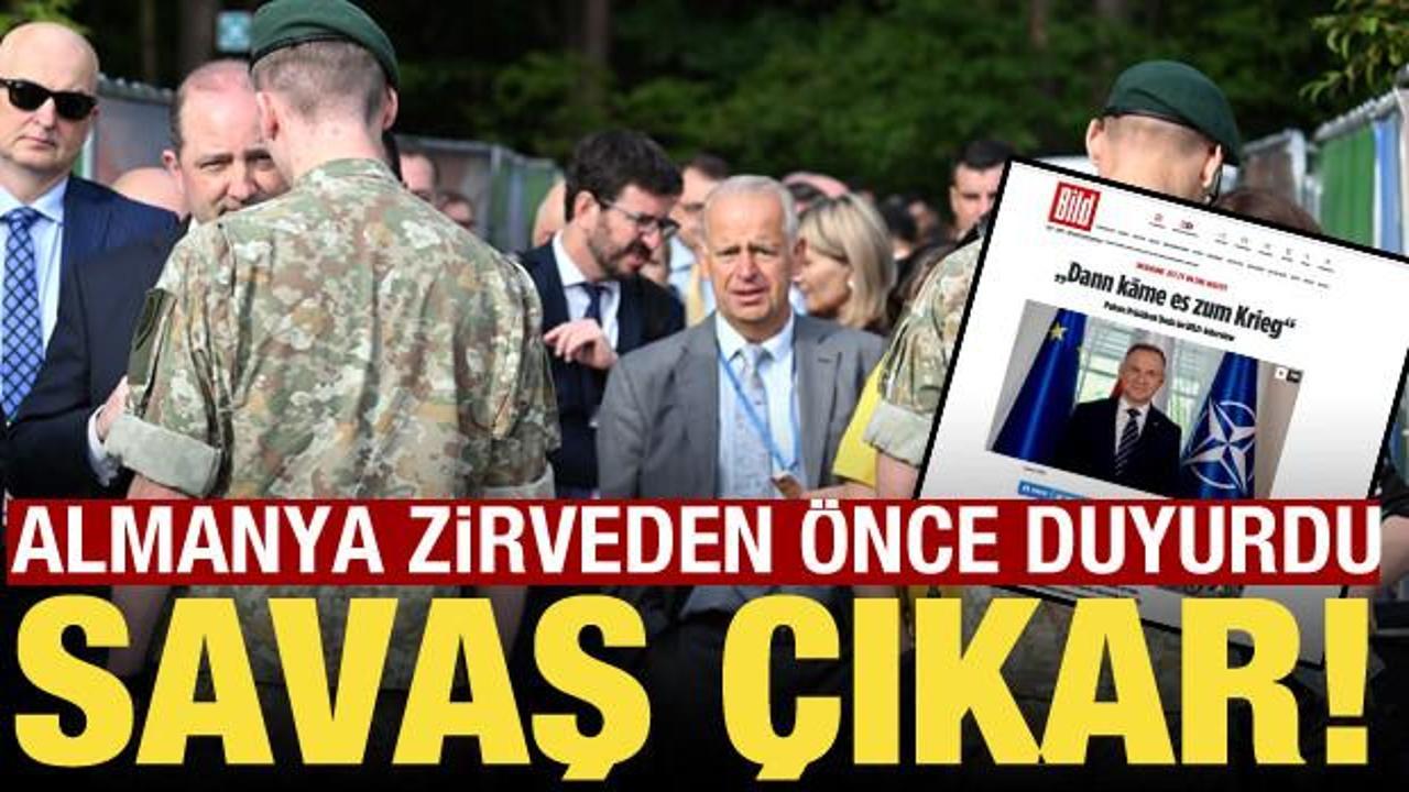 NATO'da Ukrayna vizesine Almanya'dan "savaş &ccedil;ıkar" uyarısı
