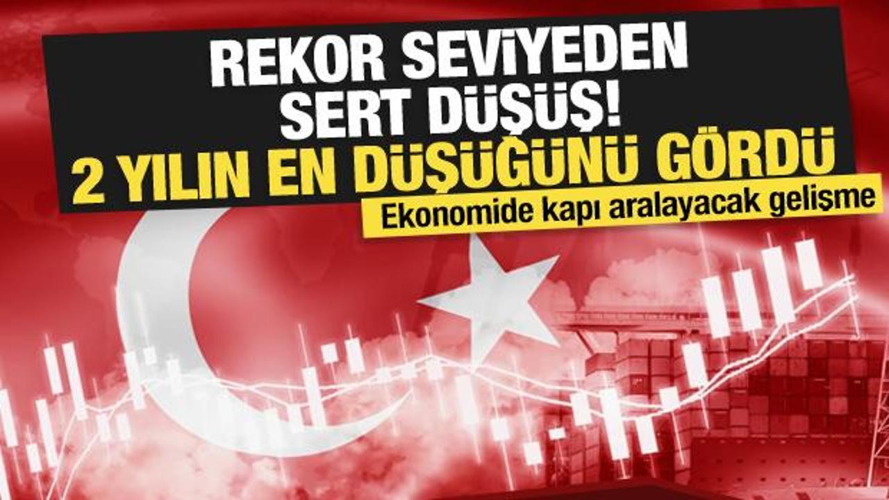 T&uuml;rkiye'nin CDS'inde sert d&uuml;ş&uuml;ş! Rekor seviyeden iki yılın en d&uuml;ş&uuml;ğ&uuml;ne...