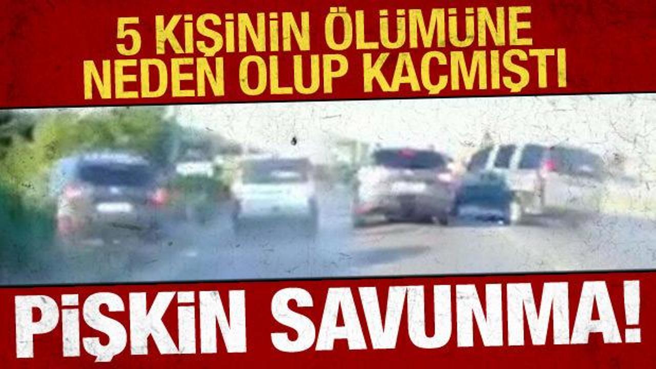 5 kişinin &ouml;l&uuml;m&uuml;ne neden olmuştu: Mağdurum dedi, neden ka&ccedil;tığını a&ccedil;ıkladı