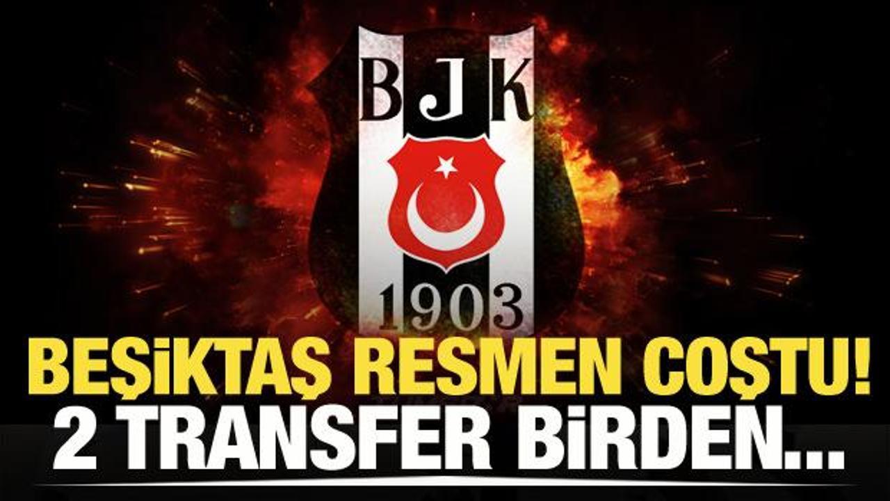 Beşiktaş, 2 transferi birden a&ccedil;ıkladı