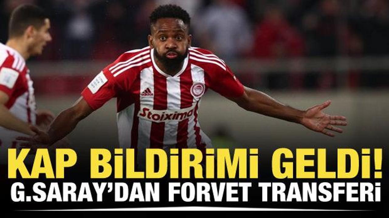 Galatasaray Bakambu'yu KAP'A bildirdi