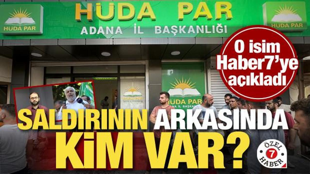 H&Uuml;DA PAR'a kanlı saldırının arkasında uyuşturucu baronları mı var? Haber7'ye a&ccedil;ıkladı