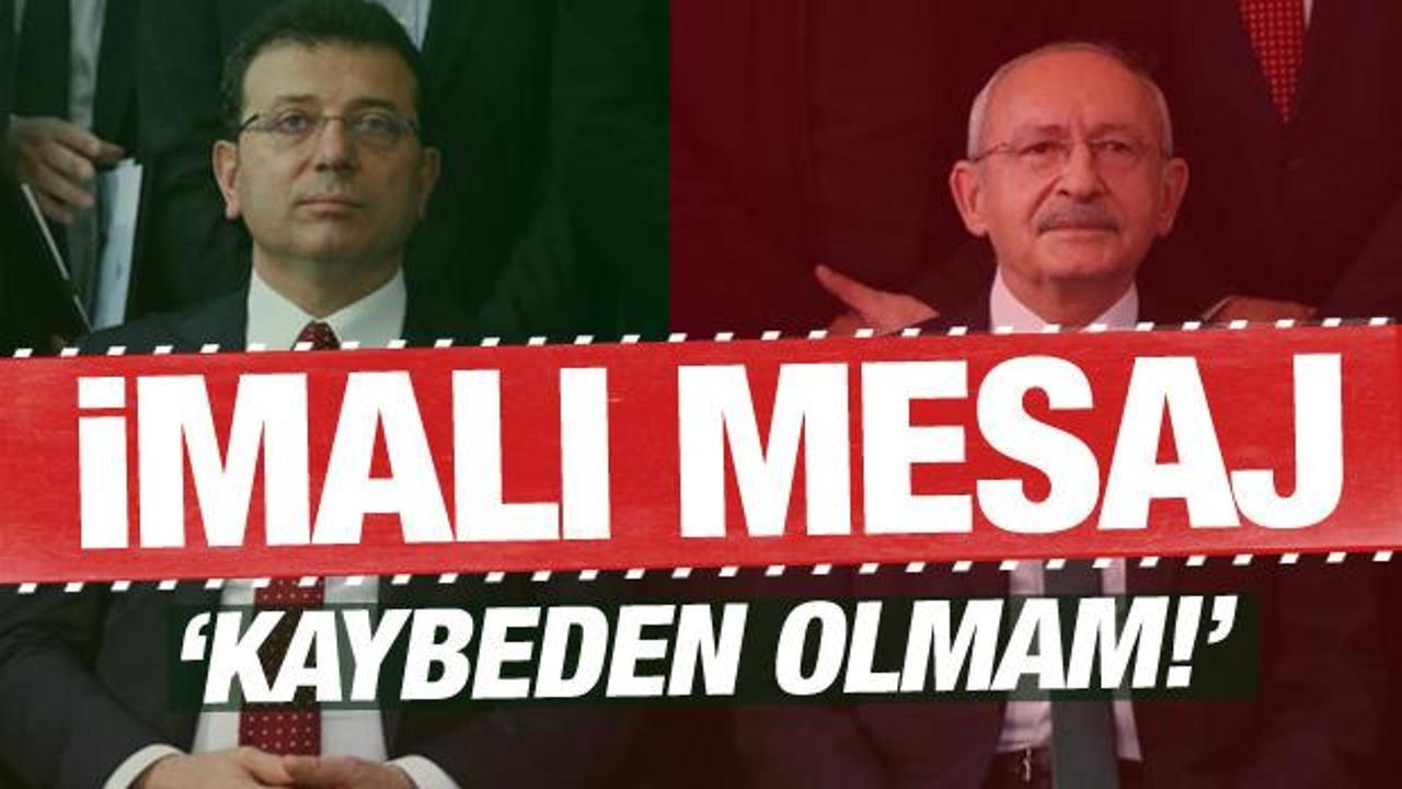İmamoğlu Kılıçdaroğlu'na mesaj gönderdi! CHP'de neler oluyor!