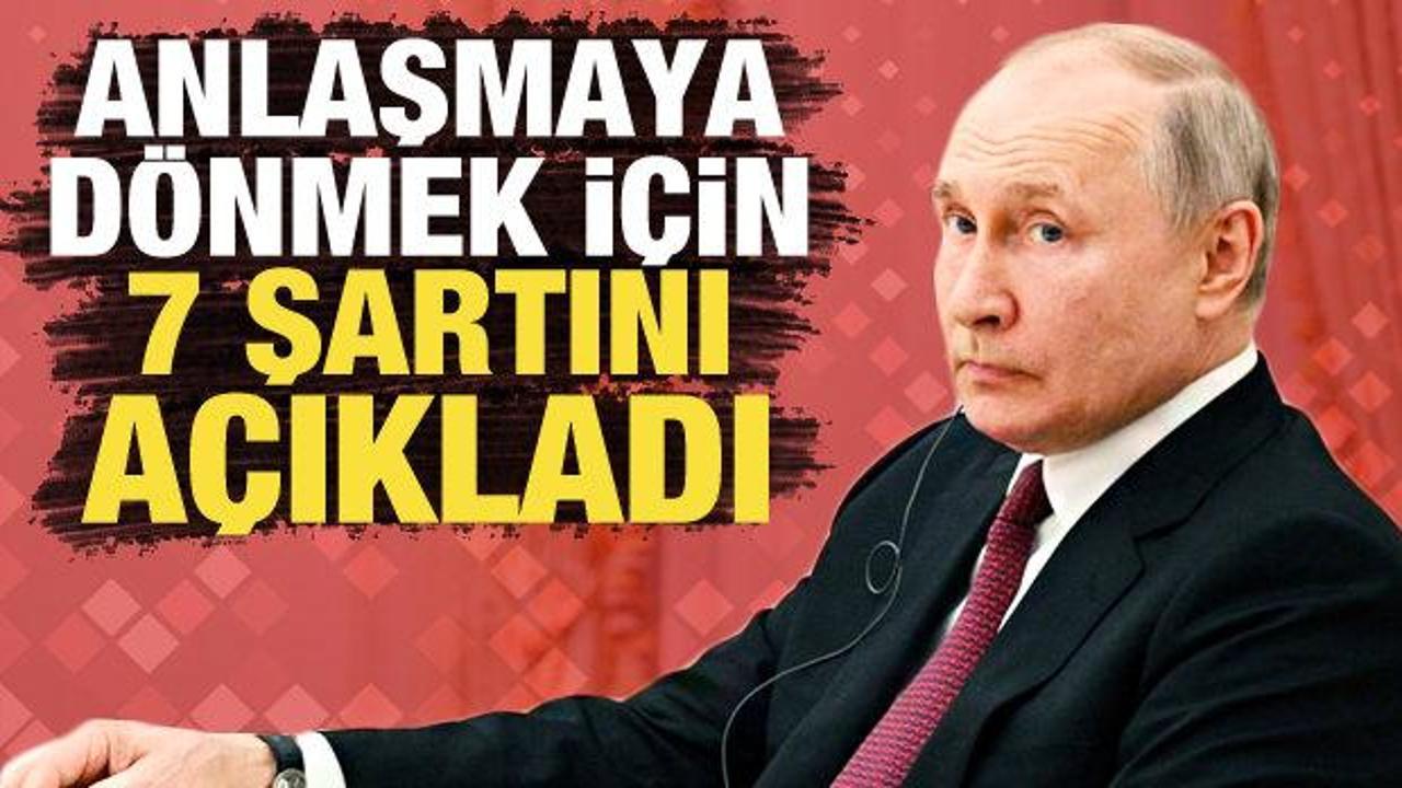 Rusya, tahıl anlaşmasına d&ouml;nmek i&ccedil;in 7 şartını a&ccedil;ıkladı