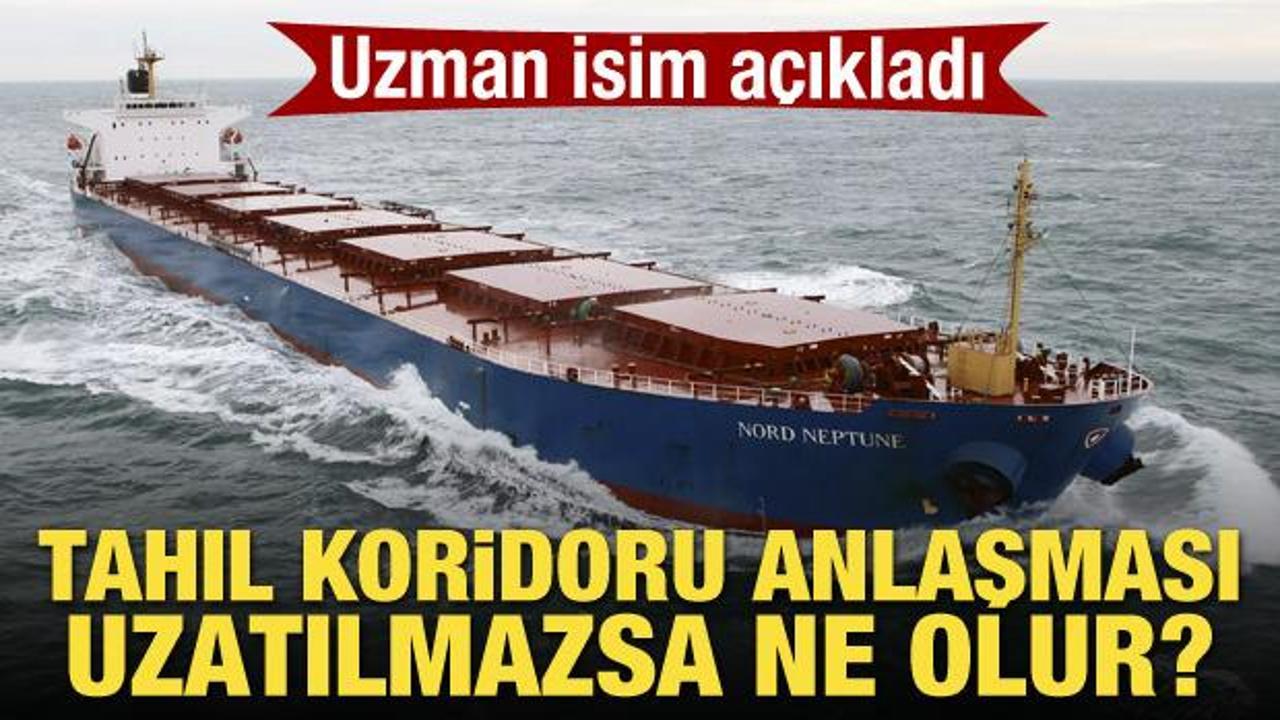 Tahıl koridoru anlaşması uzatılmazsa ne olur? Uzman isim a&ccedil;ıkladı
