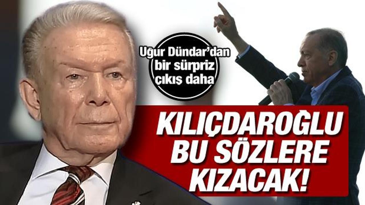 Uğur Dündar'dan Kılıçdaroğlu'nu kızdıracak sözler: 'Erdoğan'a şapka çıkarıyorum!'