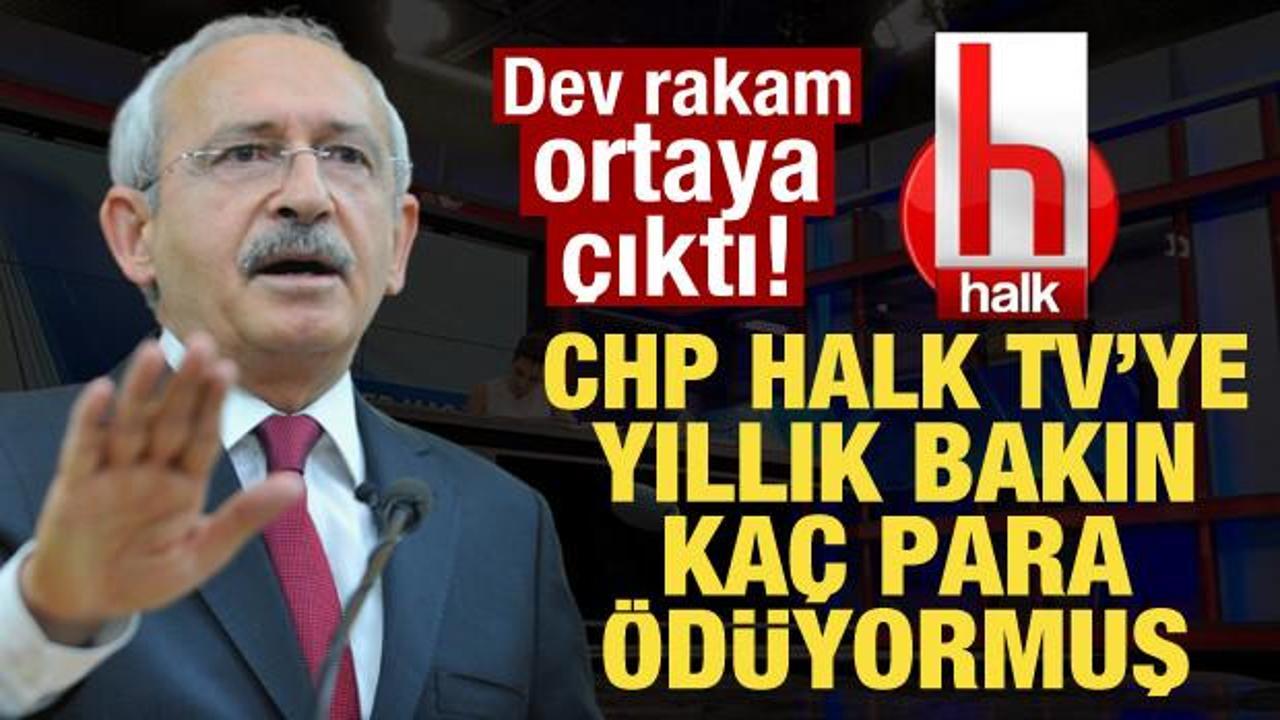CHP Halk Tv'ye yıllık bakın kaç para ödüyormuş! Dev rakam ortaya çıktı