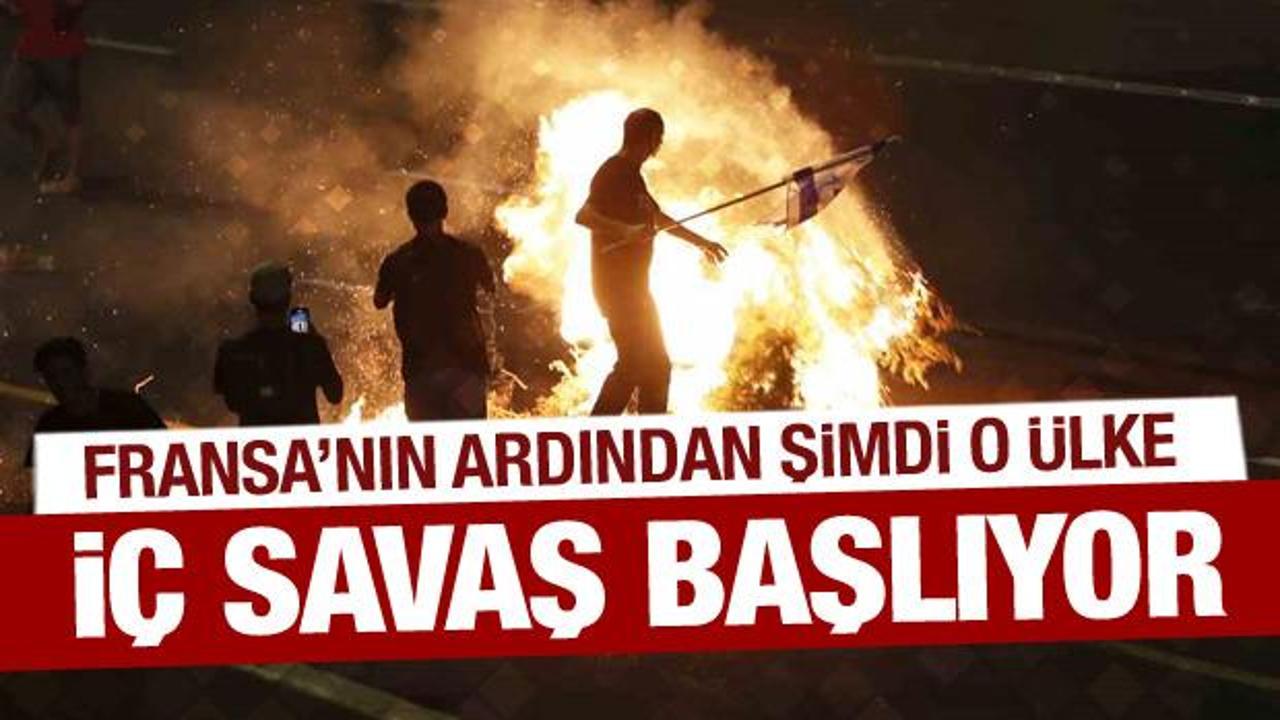 Fransa'nın ardından şimdi o &uuml;lke! İ&ccedil; savaş başlıyor