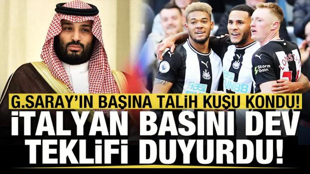 Galatasaray'ın başına talih kuşu kondu! İtalyan basını dev teklifi duyurdu
