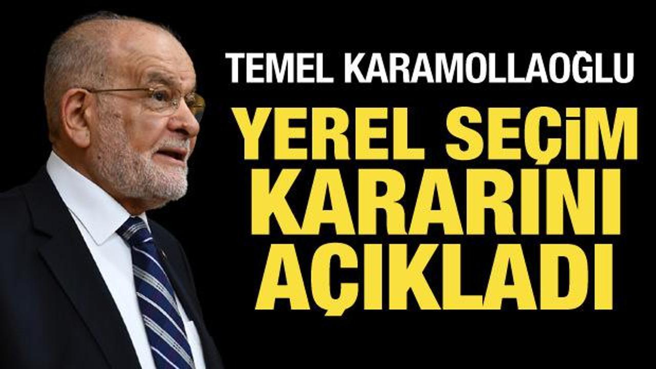 Karamollaoğlu yerel se&ccedil;im kararını a&ccedil;ıkladı: Kendi amblemimizle gireceğiz!