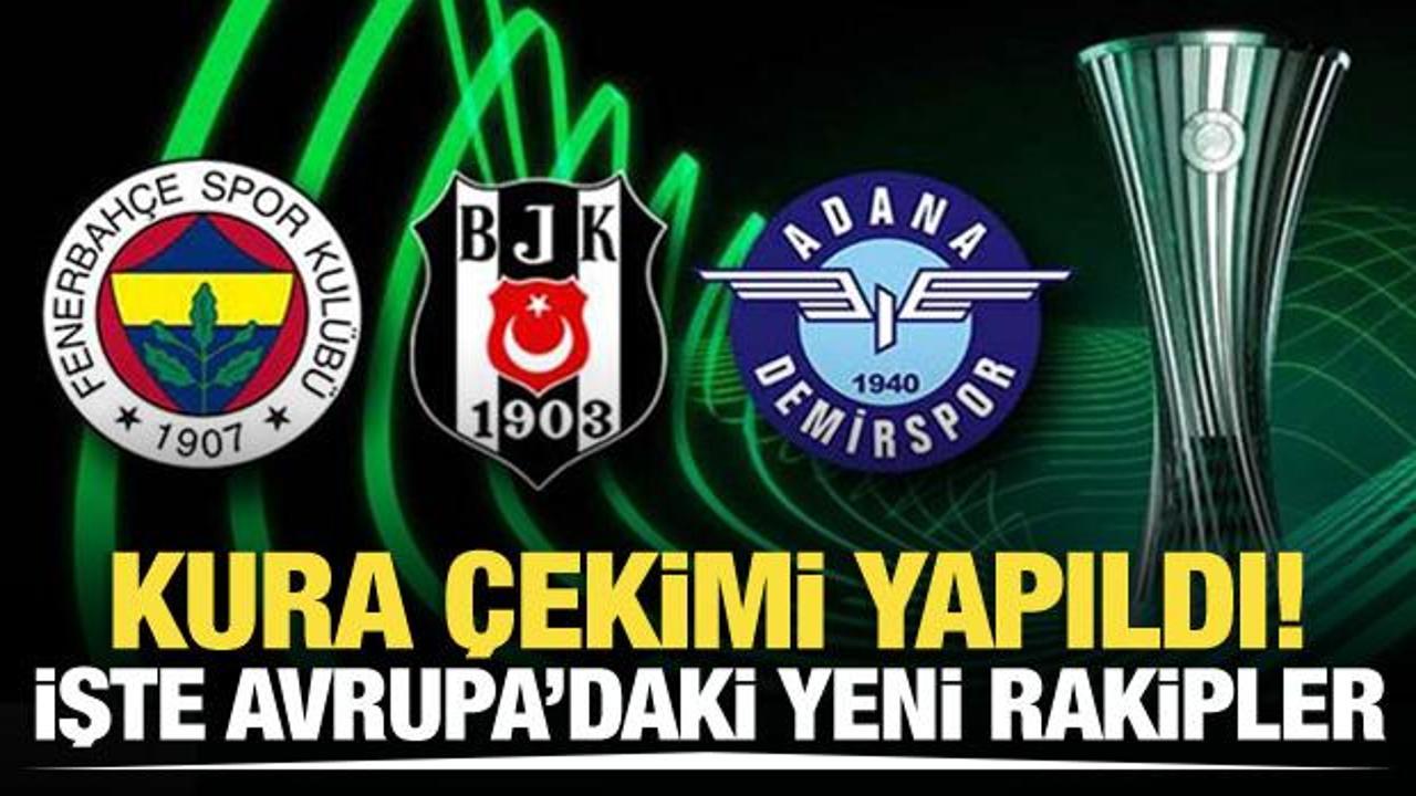 Konferans Ligi'nde muhtemel rakiplerimiz belli oldu!