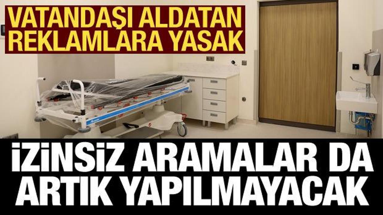 Sağlık hizmetleri tanıtım ve bilgilendirmede yeni y&ouml;netmelik: Uymayana ceza