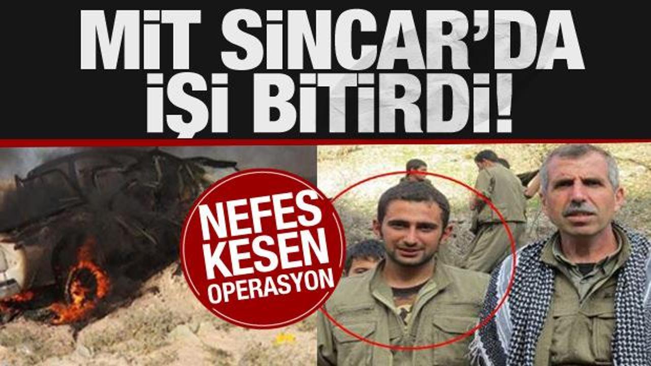 MİT Sincar'da vurdu! Terörist Agit Gever öldürüldü