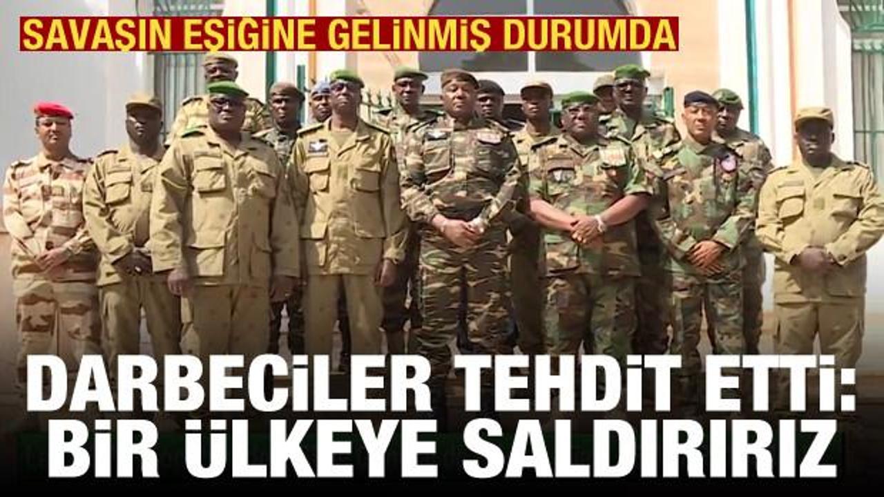 Nijer'de cuntadan ECOWAS'a tehdit: &Uuml;ye bir &uuml;lkeye saldırırız