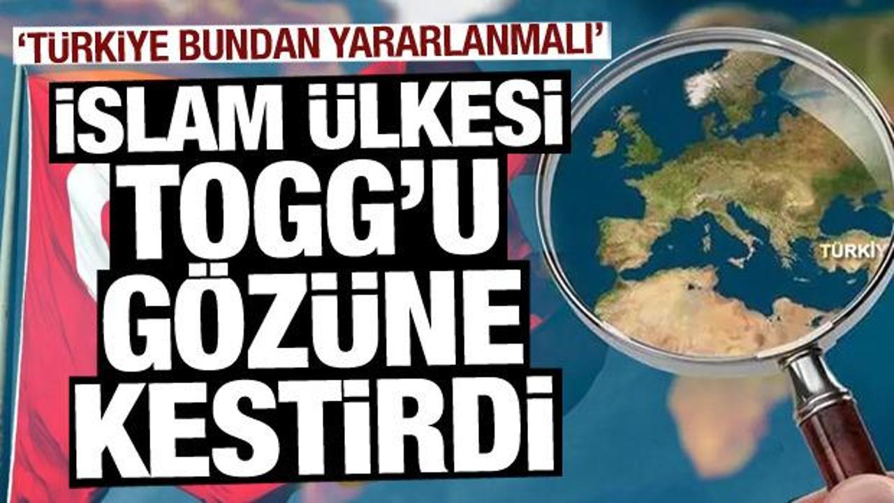 Türkiye en büyük İslam ülkesinin radarında! TOGG'u gözlerine kestirdiler
