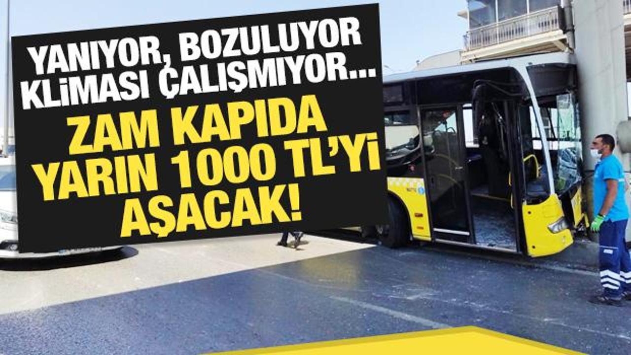 1126 TL'ye yükselecek: İstanbul'da toplu ulaşıma yüzde 45 zam kapıda