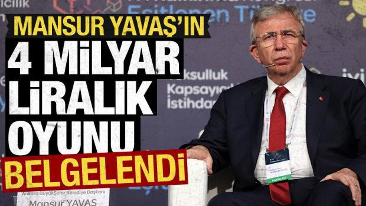 AK Partili &Ouml;zcan, Yavaş'ın "AnkaPark" oyununu ortaya &ccedil;ıkardı