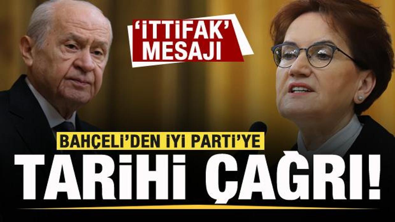 Bah&ccedil;eli'den Meral Akşener'e tarihi &ccedil;ağrı! İttifak mesajı