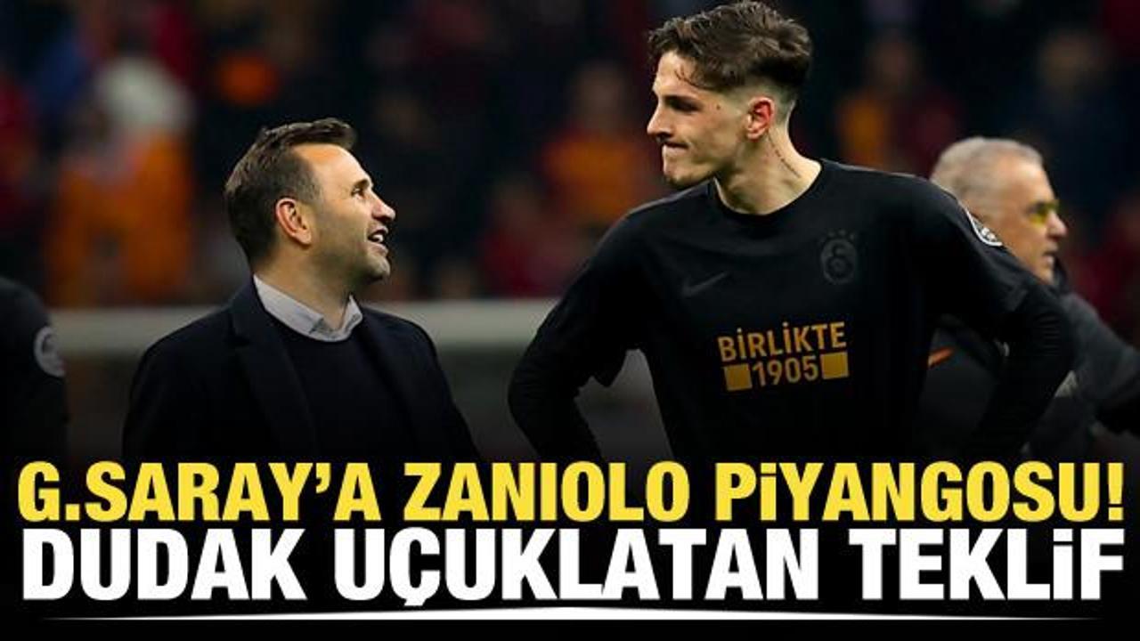 Galatasaray'a Zaniolo piyangosu! Dudak uçuklatan teklif