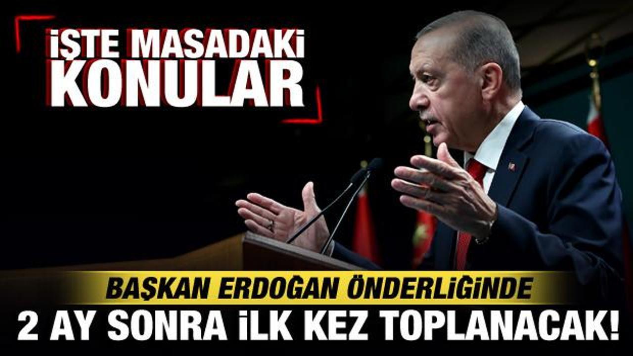 MGK 2 ay sonra ilk kez bugün toplanacak! Başkan Erdoğan kararları açıklayacak!