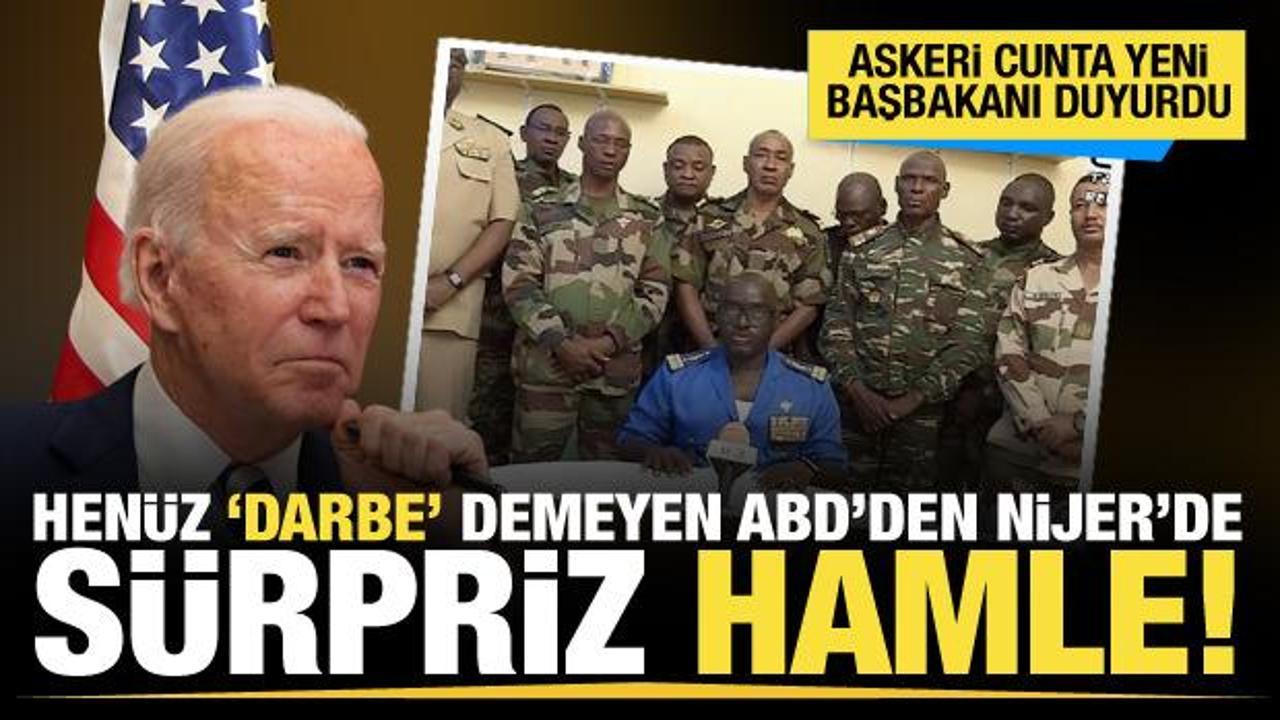 Nijer'de yeni başbakan belli oldu... Hen&uuml;z 'darbe' demeyen ABD'den son dakika hamlesi