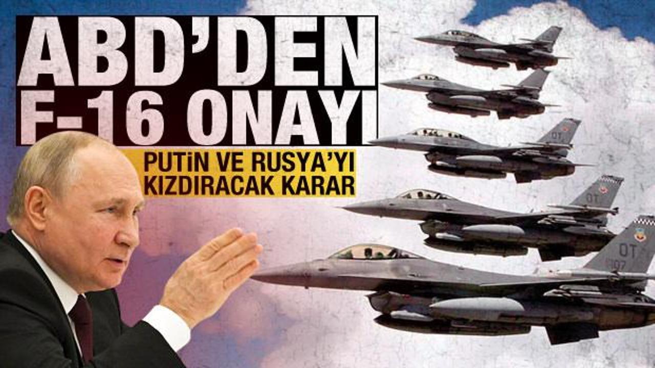 ABD, F-16'ların Ukrayna'ya g&ouml;nderilmesine onay verdi