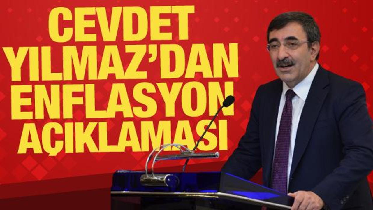 Cumhurbaşkanı Yardımcısı Yılmaz'dan enflasyon a&ccedil;ıklaması