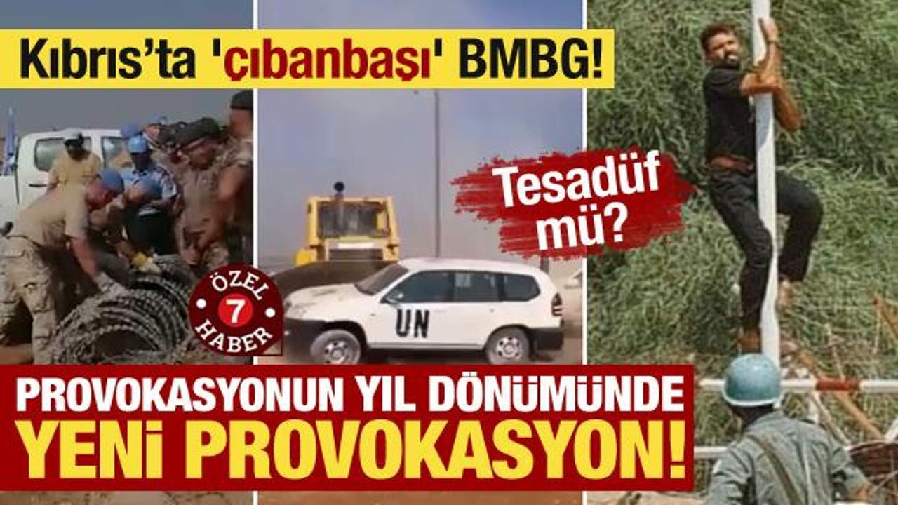 Kıbrıs’ta 'çıbanbaşı' BM Barış Gücü! Provokasyonun yıl dönümünde yeni provokasyon!