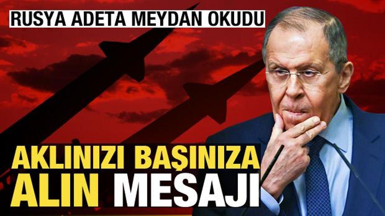 Rusya'dan n&uuml;kleer savaş uyarısı: Batı bunu kendine s&uuml;rekli hatırlatmalı