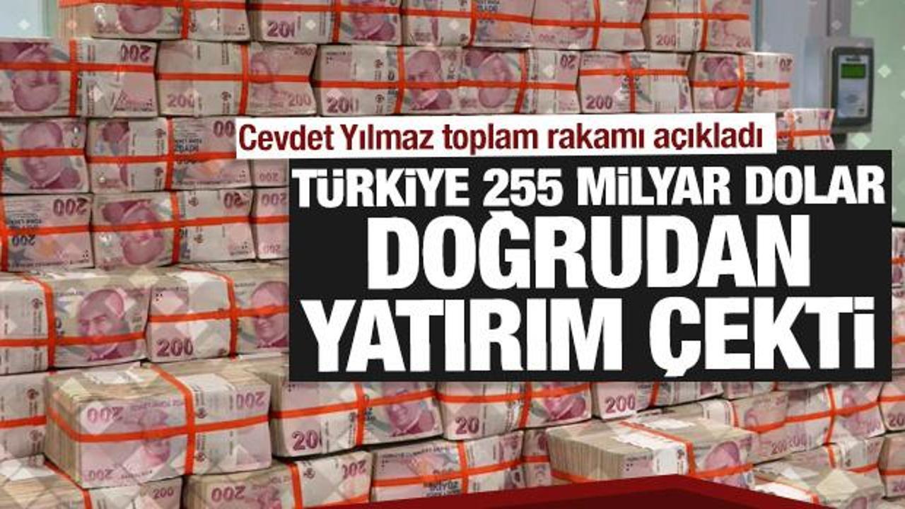 T&uuml;rkiye, 20 yılda 255 milyar dolar doğrudan yatırım &ccedil;ekti