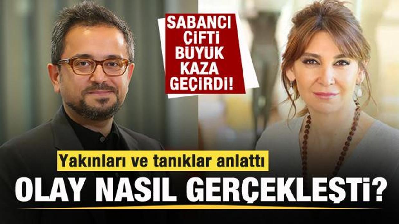 Ali Sabancı ile Vuslat Doğan Sabancı b&uuml;y&uuml;k kaza ge&ccedil;irdi! Tanıklar olayı anlattı