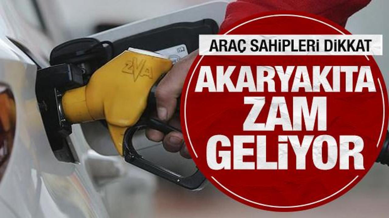 Araç sahipleri dikkat: Motorine zam geliyor