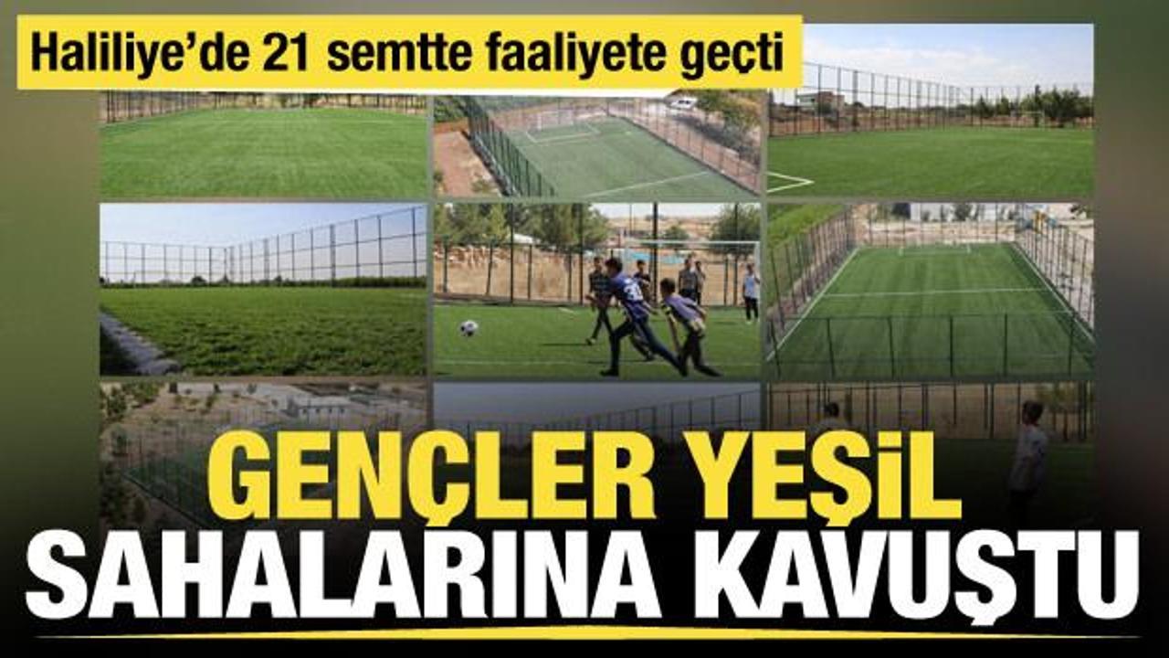 Başkan Canpolat ile gen&ccedil;ler sporla tanışıyor... 21 semt sahası tamamlandı