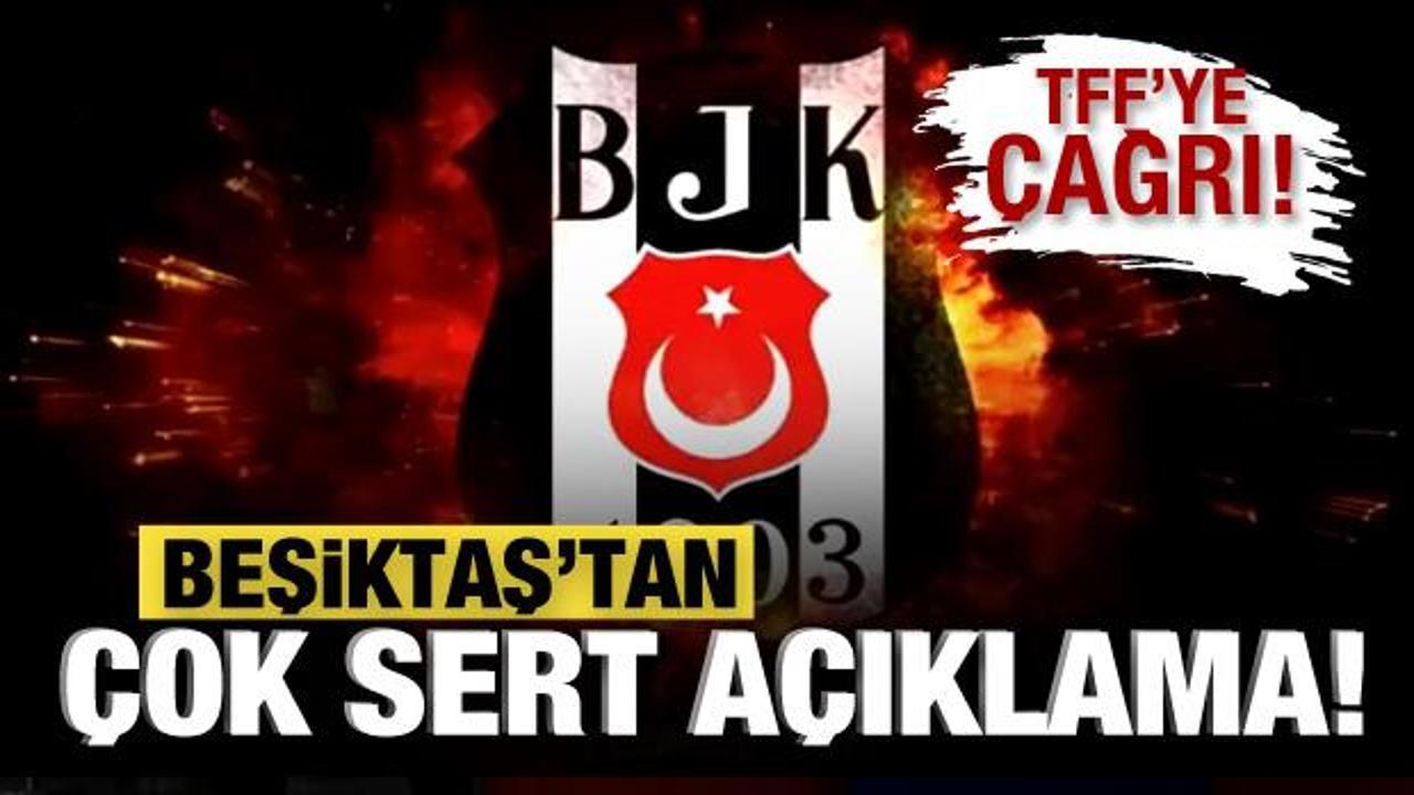 Beşiktaş'tan &ccedil;ok sert a&ccedil;ıklama: VAR kayıtları a&ccedil;ıklansın