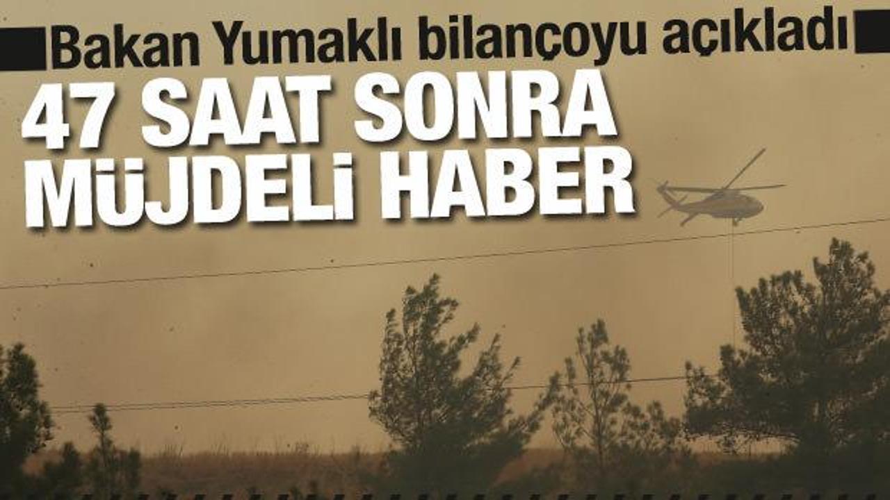 Çanakkale'deki orman yangını kontrol altına alındı