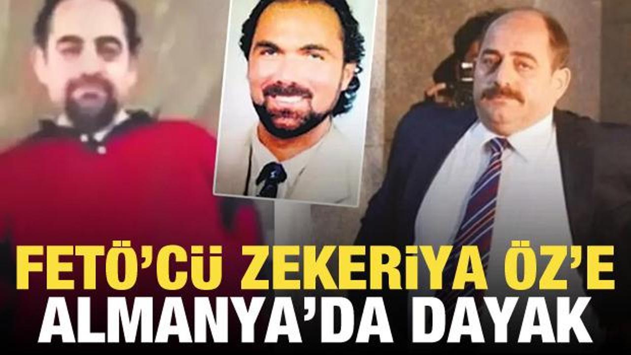 FET&Ouml;'c&uuml; Zekeriya &Ouml;z'e Almanya'da dayak
