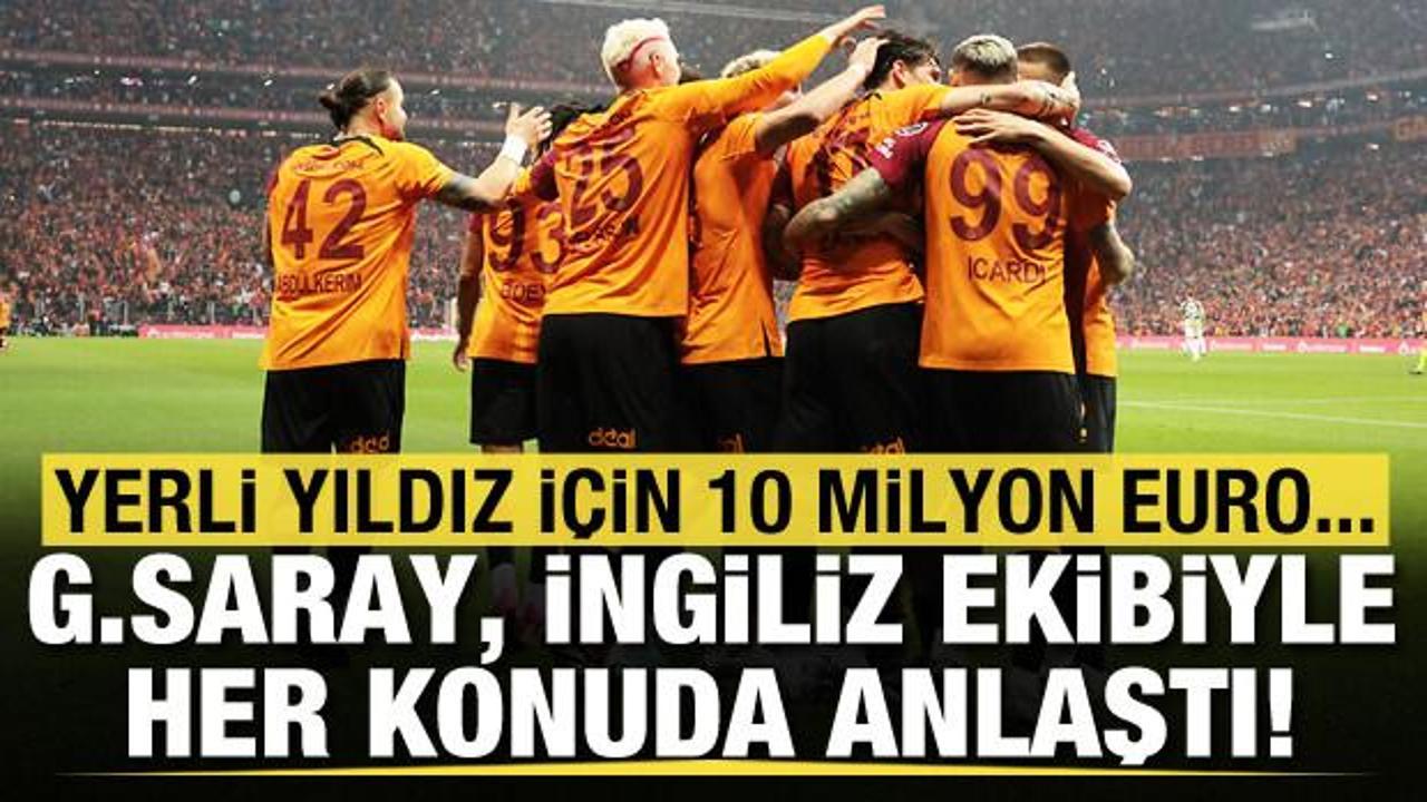 Galatasaray, Leicester City ile anlaştı! Yerli yıldız için 10 milyon euro...